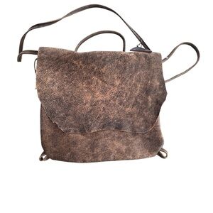 Altai Brown Leather Women's Shoulder Bag